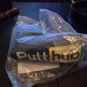Black Putt Hub Putter Headcover